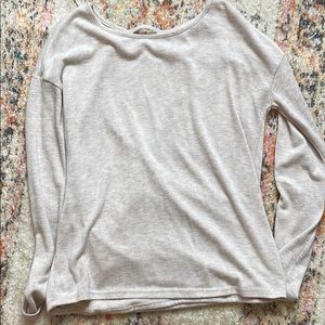 Garage open back sweater